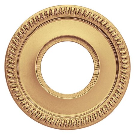 Baldwin Dummy Pair Rosettes Unlacquered Brass 5035.031.FD